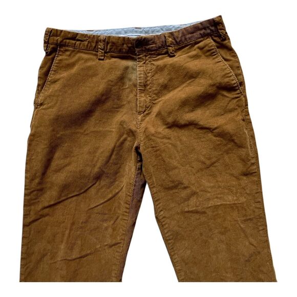 Eddie Bauer Pants Mens 36 x 31 Actual (Tag 36 x 32) Brown Corduroy Classic Fit - Picture 1 of 5